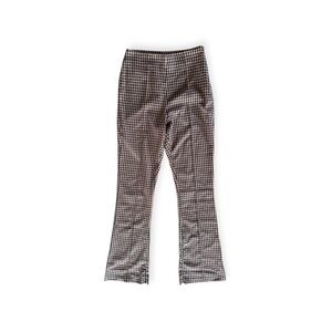 Collusion Pants plaid checkered flare Sz 6 small